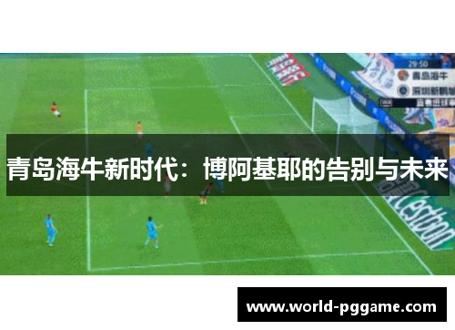 青岛海牛新时代：博阿基耶的告别与未来